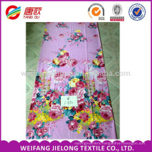 waterproof polyester fabric pigment print disperse print for Bedsheet